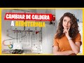 Cambiar caldera de gas o gasóleo por aerotermia ¿Es rentable?