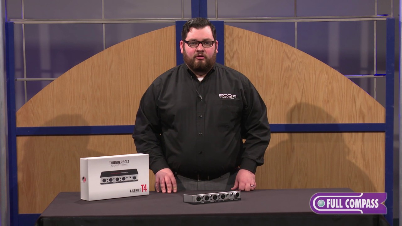 Resident Audio T4 4-Channel Bus Powered Thunderbolt Interface Overview | Full Compass