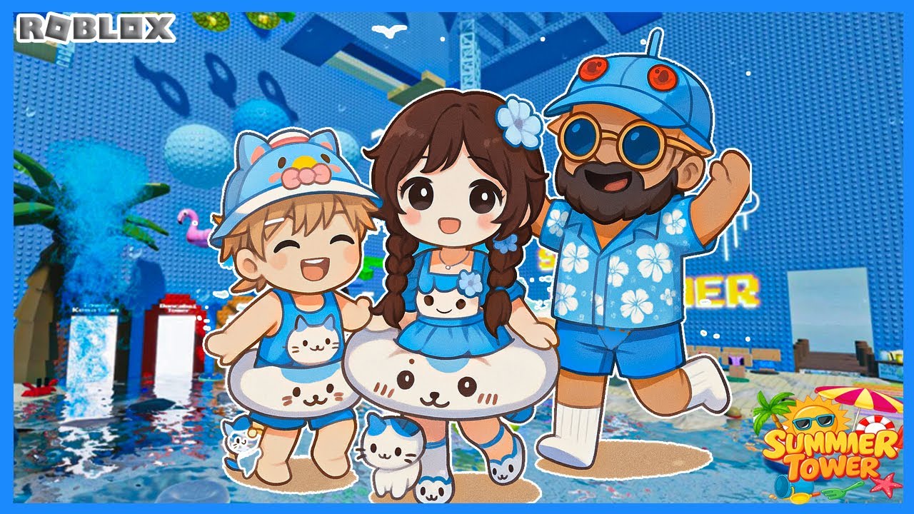 LIBURAN KE PANTAI TAPI DI ROBLOX BARENG KAKA & ABAH@anothersideofdila @lessusgar