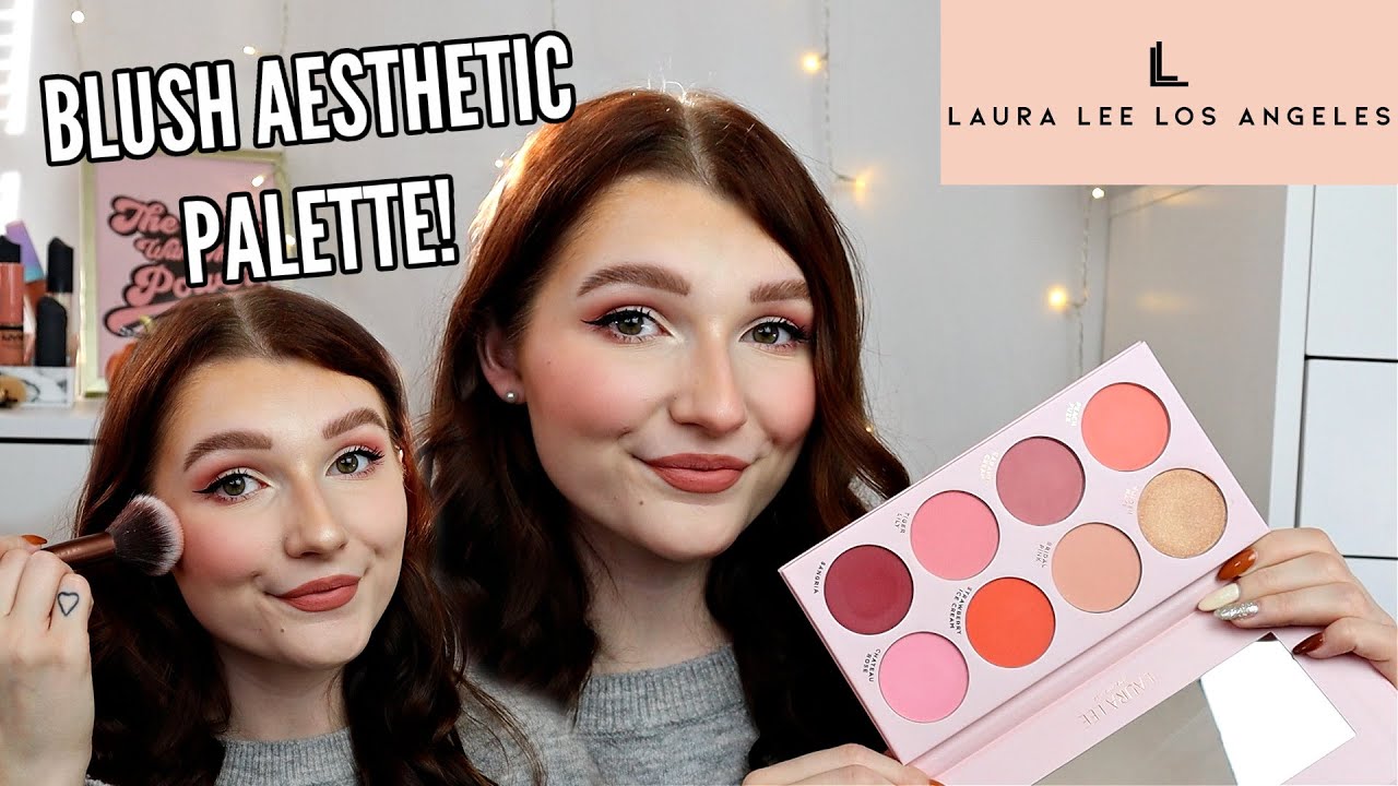 NEW LAURA LEE LOS ANGELES BLUSH AESTHETIC PALETTE!! - YouTube
