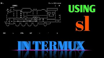 How to install sl command in Termux ।टर्मुक्स मे सल कमांड कैसे इंस्टॉल करे ।