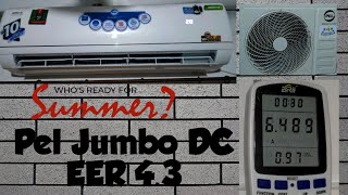 Pel Jumbo DC Inverter | 1.5 ton | Starting & running Amperes on | ECO mode |