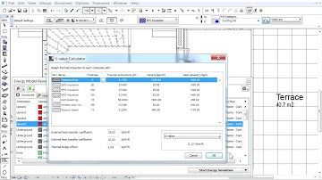 ARCHICAD Energy Evaluation - Material Catalog