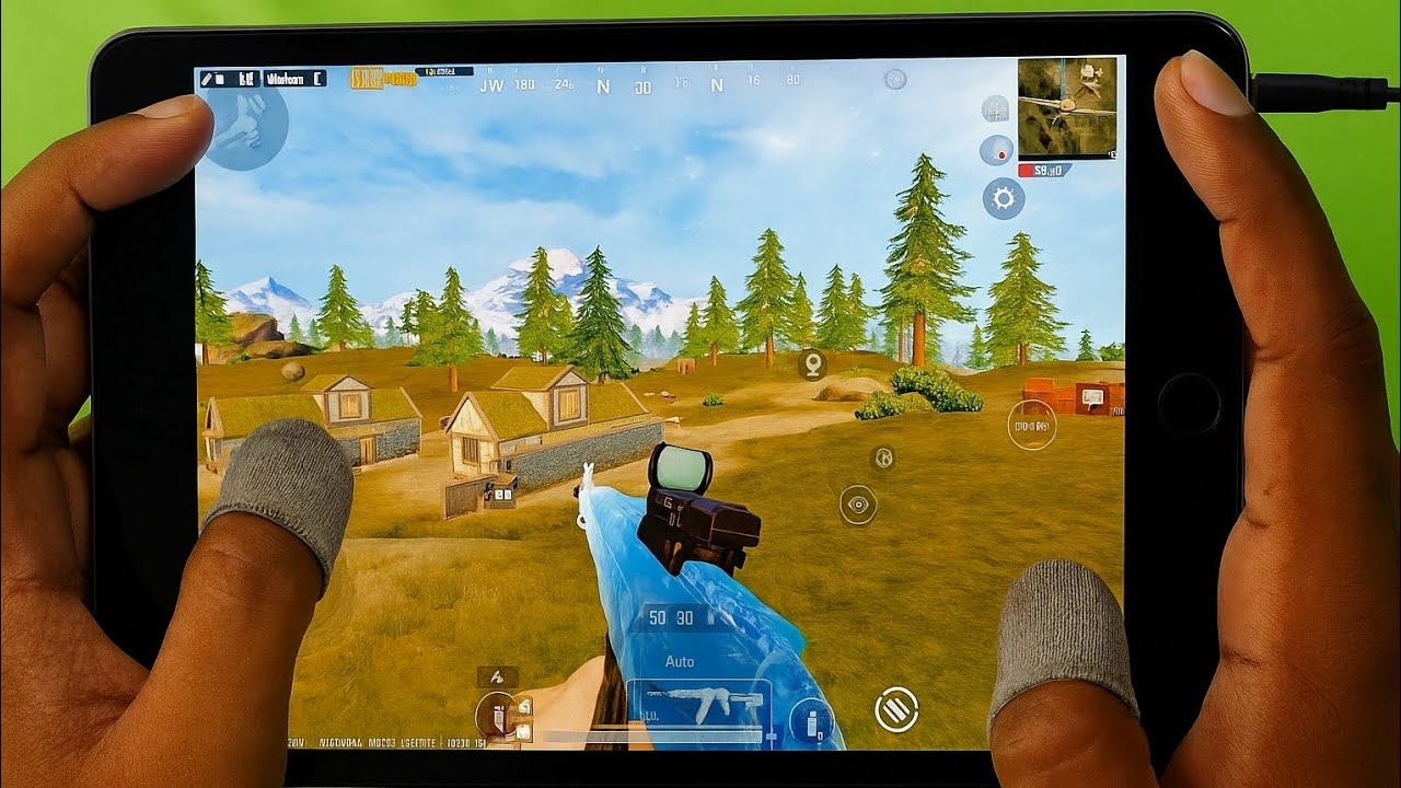 IPAD MINI 5 BEST SENSITIVITY FULL GYROSCOPE 60 FPS SMOOTH GRAPHIC OMG GAMEPLAY WITH YELLOW MUMMY SET