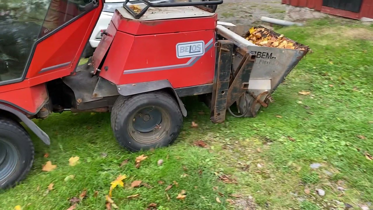 Redskapsbärare Belos Transpro 54 med översynsbehov