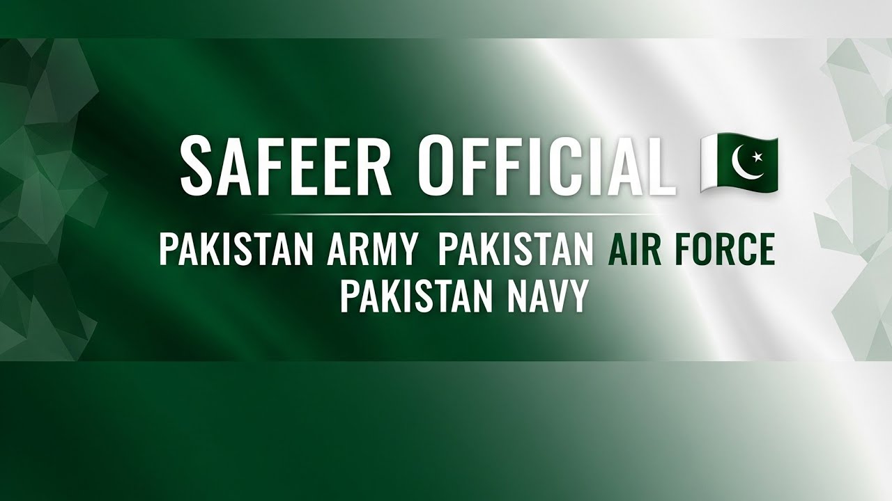 SAFEER OFFICIAL 🇵🇰 PAKISTAN 💓💪🇵🇰 WELCOME TO PAKISTAN 💓🇵🇰💪 - YouTube