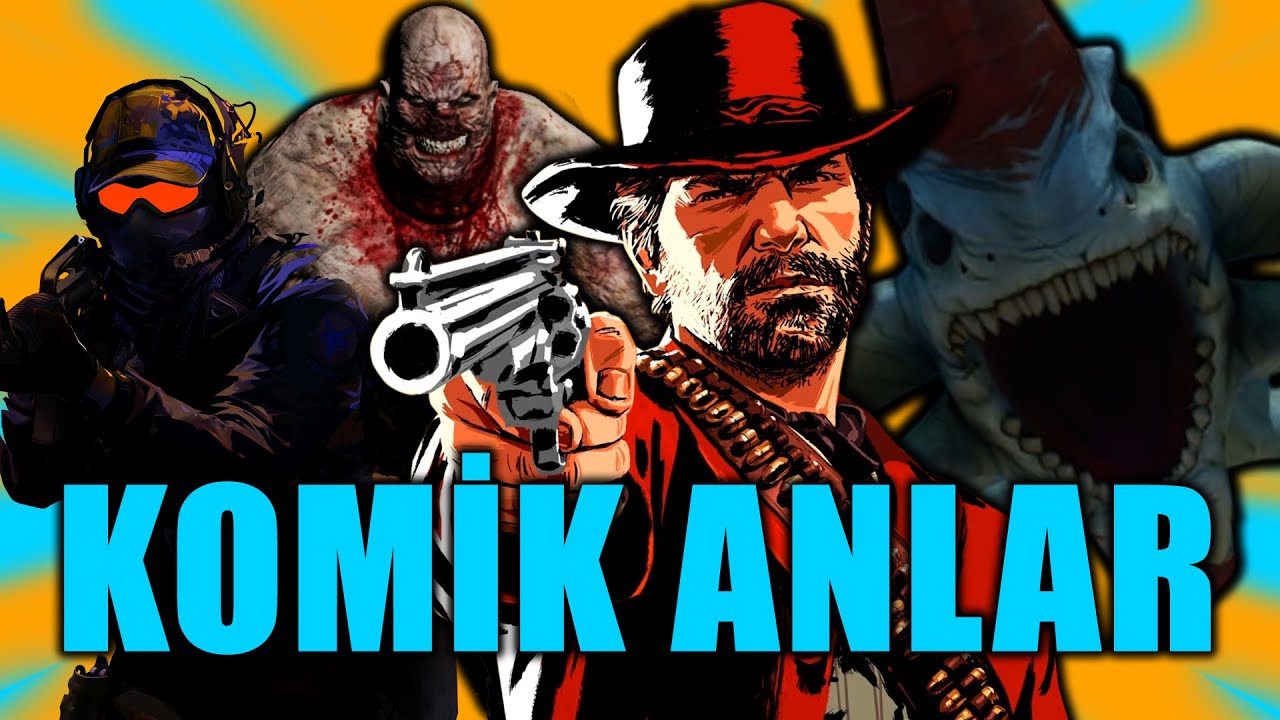 OYUNLARDA YAŞADIĞIMIZ KOMİK ANLAR! | Red Dead Online, Subnautica, Outlast Trials