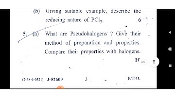 GJUS&T bsc 5th smester chemistry of main group element paper 2|2018 batch
