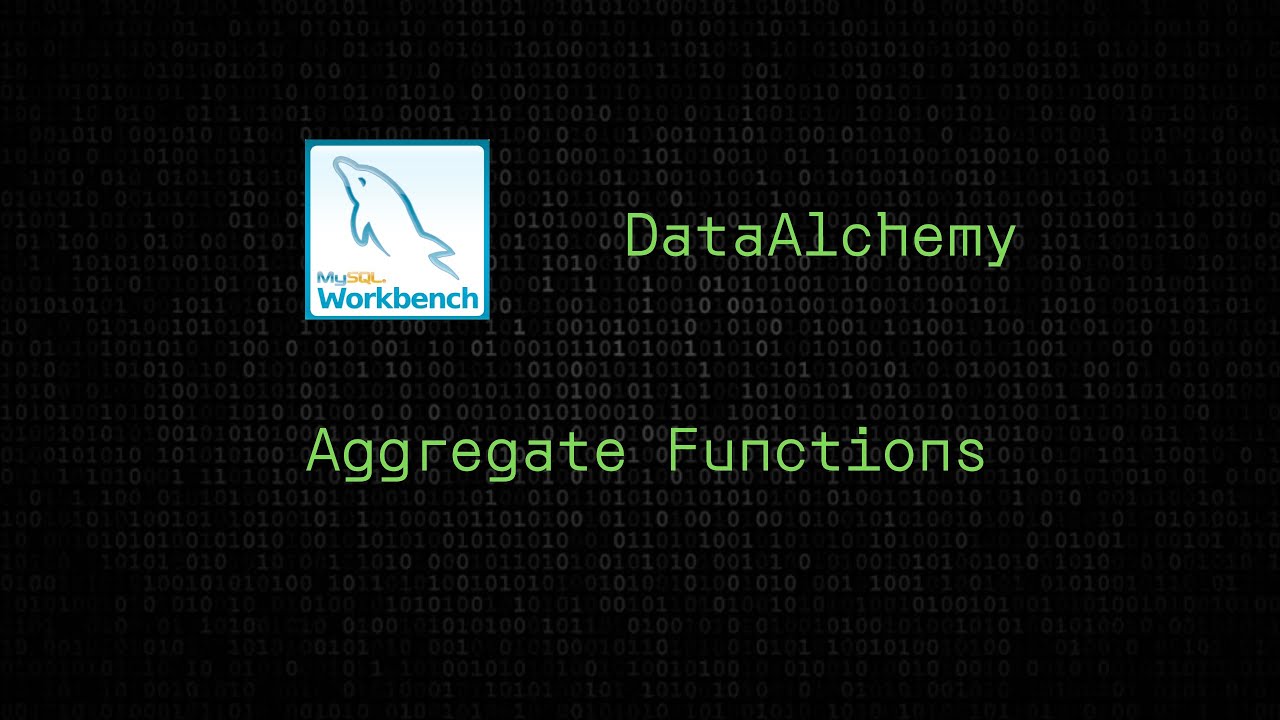 Mastering Aggregate Functions in SQL - YouTube