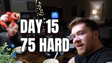 Day 15 of My 75 Hard Challenge | Brutal leg day & some miles