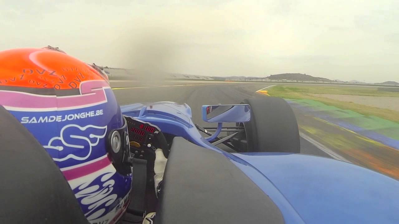 Auto GP Valencia lap record by Sam Dejonghe