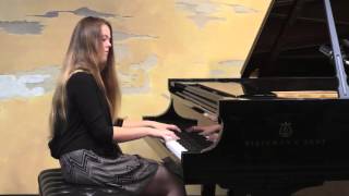 Amanda Hamilton Grammy - Jazz Session Piano Audition 2016