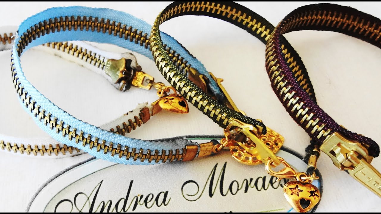 PULSEIRA DE ZÍPER - Curso de bijuterias - Vídeo Aula 6