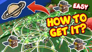 HOW TO GET THE SATURN STICKER  EASY  [BEE SWARM SIMULATOR]