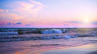 : Beautiful Relaxing Piano Music and Ocean Wave Sounds for Sleeping and Meditation