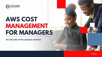 AWS Cost Management for Managers - CIL Webinar