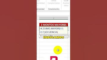 Crea un Top 3 en Excel 365 y presenta datos clave de forma visual 🎯📈 #ExcelTips #Productividad