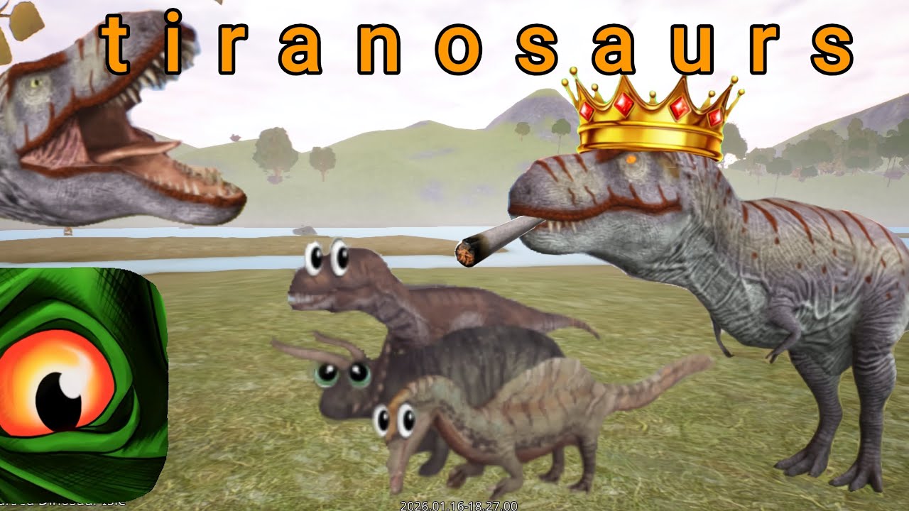 Tiranosaurs🦖 vs silver. powerful moments 🤯|🤯 الريكس ضد السيلفر لقطات عشوائية |the cursed isle 🦕