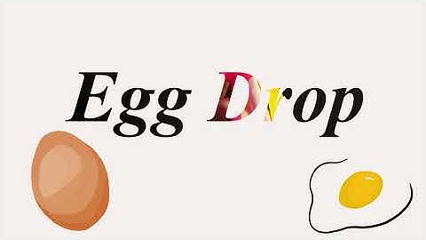 Egg Drop Project