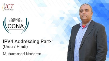 CCNA (200-301) -IPV4 Addressing -Part 1 - (Urdu / Hindi)
