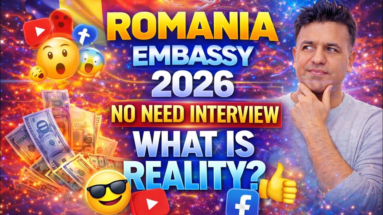 2026 РУМЫНИЯ 🇷🇴 ПОСОЛЬСТВО НЕ ТРЕБУЕТ СОБЕСЕДОВАНИЯ ДЛЯ ВИЗЫ!!?? КАКАЯ РЕАЛЬНОСТЬ??