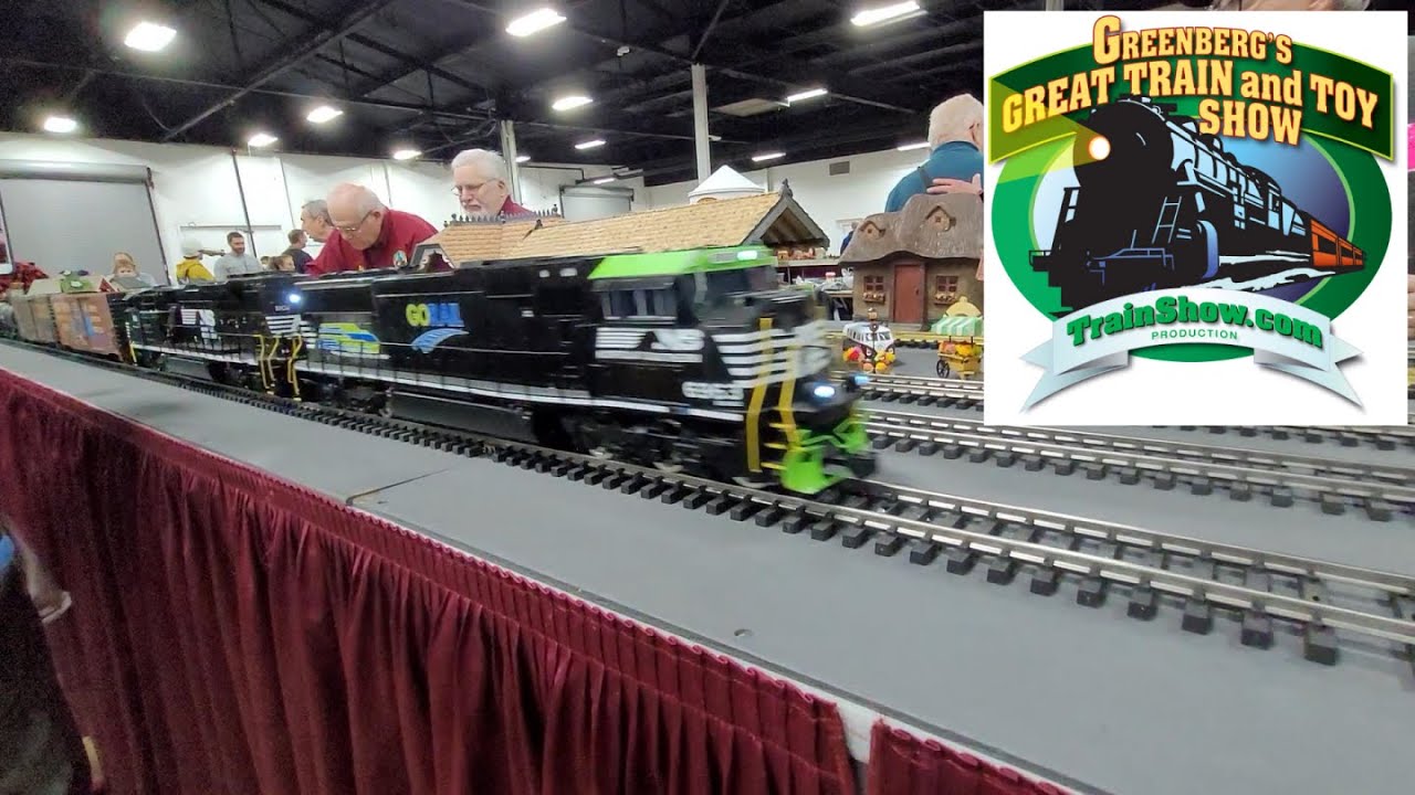 2023 Greenberg Train Show SEPGRS Garden Train G Scale YouTube