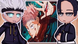 Past Jujutsu Kaisen react to Future || Jujutsu Kaisen || Gacha react (Pt 4)