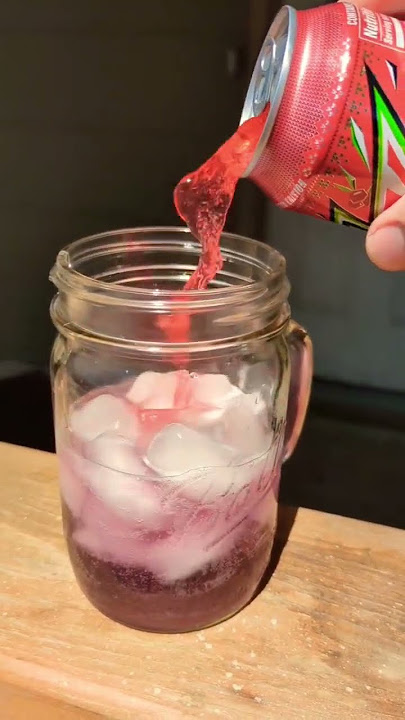 What happens when you mix Mountain Dew DewSA with Merry Mashup? #shorts #mountaindew #mixology