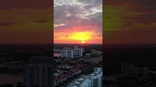 Miami sunset vibes🌇❤️ #shorts #miami #sunset #vibes #mood