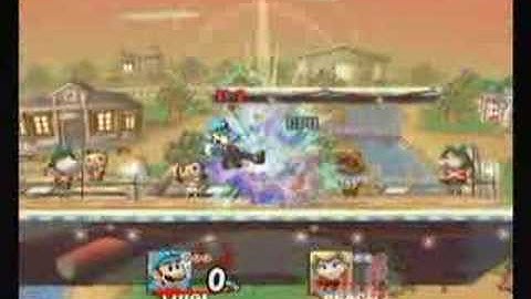Luigi: Dash Attack Off Ledge