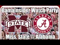 Alabama Crimson Tide football watch party vs. Mississippi State