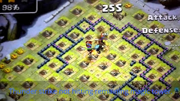 Clash of Lords 2 - Effective distance of Thunder Blade