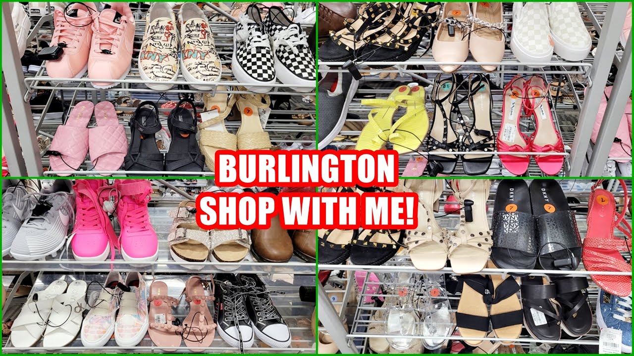 BURLINGTON WOMEN'S DESIGNER SHOES SHOP WITH ME SPRING SUMMER 2021