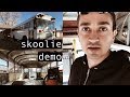 SEATS + CEILING + FLOOR REMOVAL MADE EASY | Skoolie demolition & we move!!