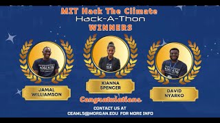 MIT's Climate Change Hackathon Winner Interview