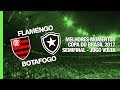Melhores Momentos - Flamengo 1 x 0 Botafogo - Copa do Brasil - 23/08/2017