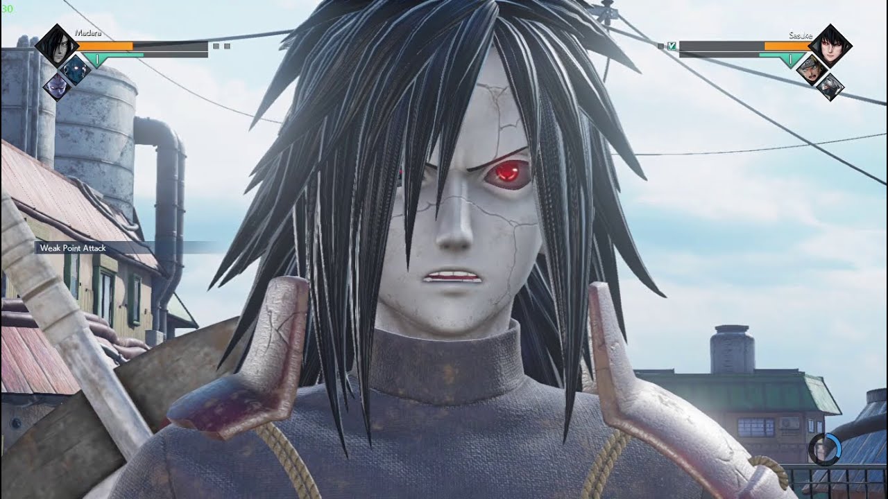 Jump Force - Revived Uchiha Madara VS Uchiha Sasuke Team