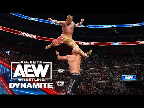 Claudio Castagnoli & Rey Fenix pushed the limits in this Double Jeopardy match |AEW Dynamite 5/10/23