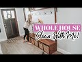 WHOLE HOUSE CLEAN WITH ME + Packing For Vacation