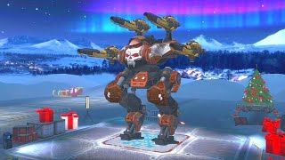 War Robots new weapon Blaze Gameplay | Mini Ember Flamethrower - Test Server 4.5