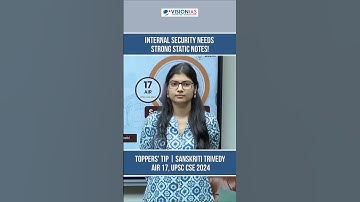 Internal Security Needs Strong Static Notes!