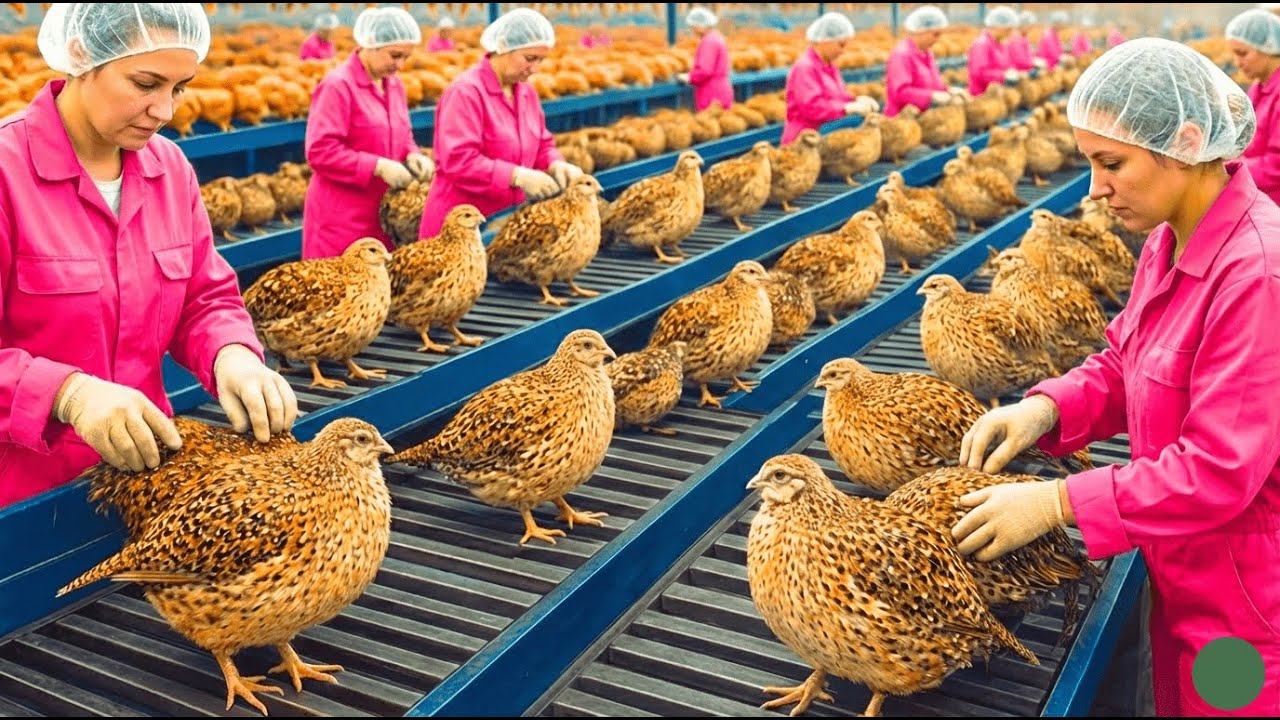 Di Dalam Pabrik Telur Puyuh Terbesar di Dunia: Dari Jutaan Burung Hingga Telur Siap Jual