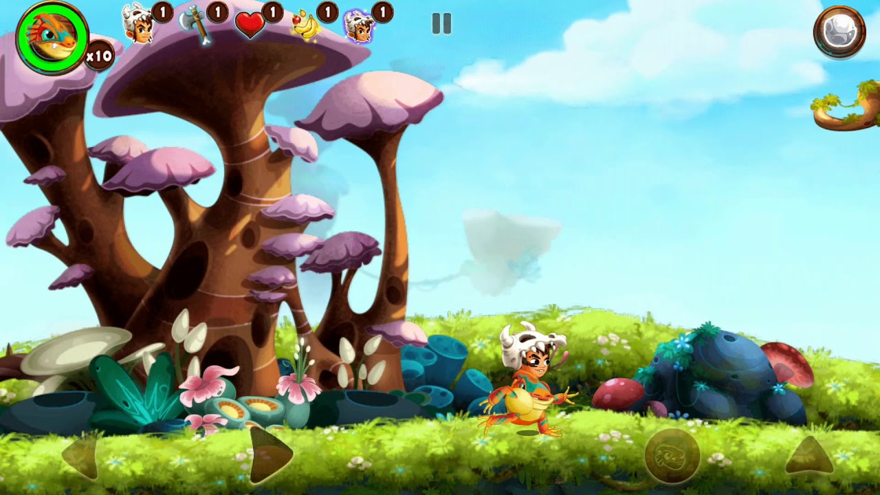 Jungle Adventures 3 Gameplay Walkthrough world 1 boss fight - YouTube