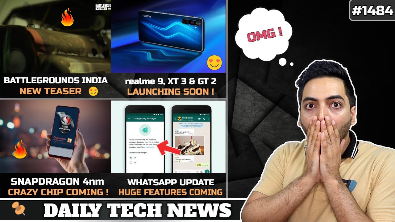 Battlegrounds Mobile New Teaser,realme 9 Launch,Mi 11 Lite India Confirmed,Qualcomm Crazy Processor