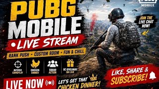 LIVE PUBG MOBILE Gameplay 🎯 Intense Ranked Matches
