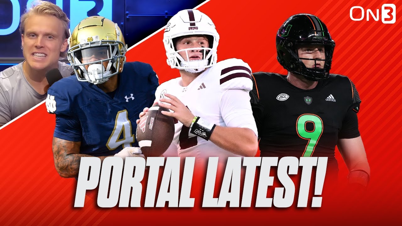 Transfer Portal Latest! | Big Name QBs On The Move | Notre Dame WR ...