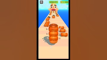 Sandwich runner Max Level (Android,ios) Gameplay #shorts #youtubeshorts part 271