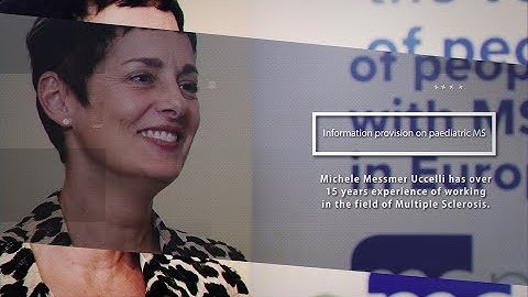 Talking about paediatric MS | Michele Messmer on information provision on paediatric MS