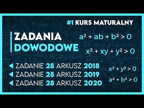 ZADANIA DOWODOWE - Prosty schemat na KAŻDY DOWÓD! - Matura Podstawowa