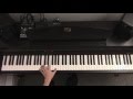 Asmr piano lesson  hallelujah by leonard cohen soft spoken
